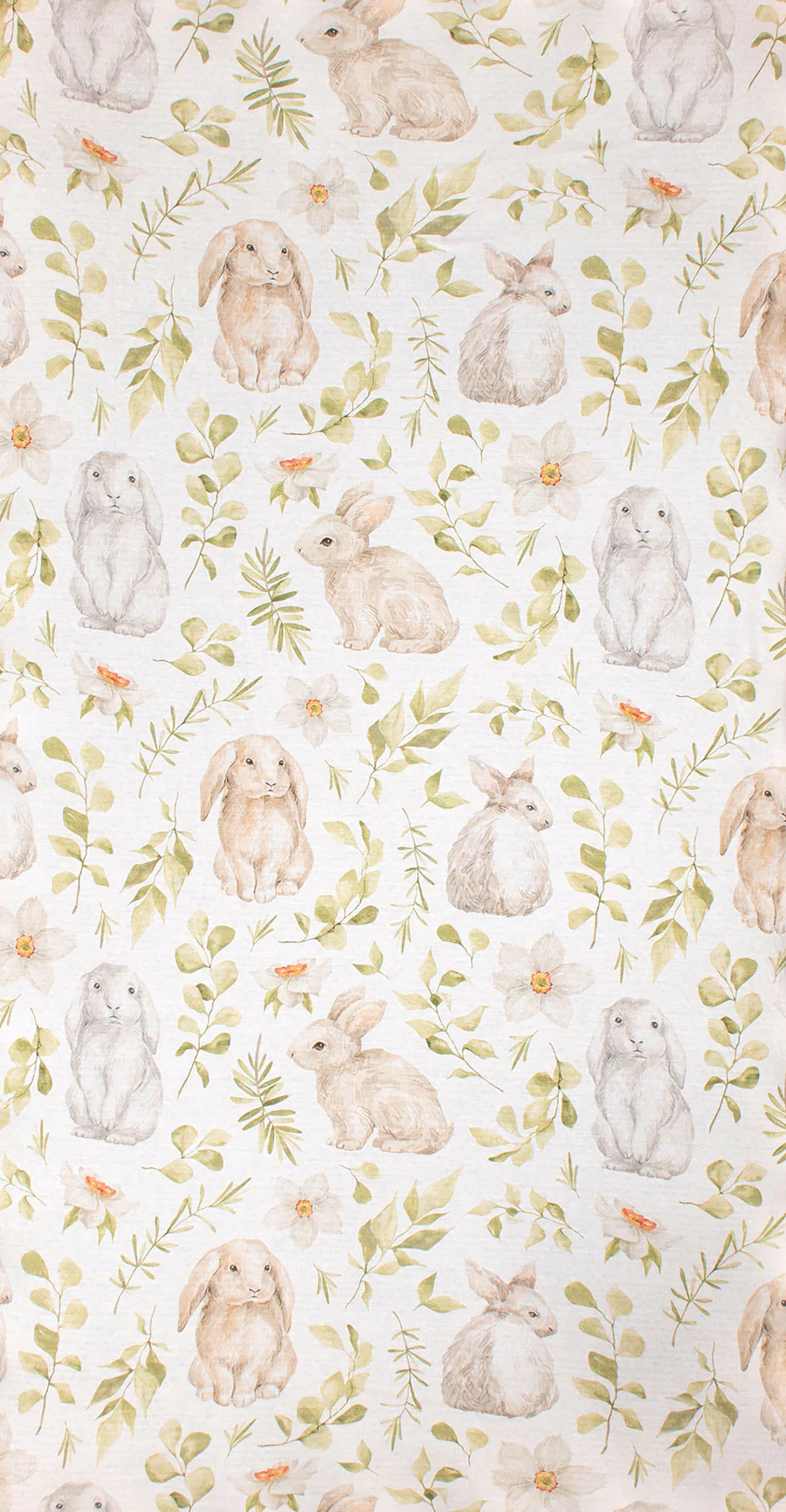 COCOON Fitted Cot Sheet – Lazy Bunny - Image 3