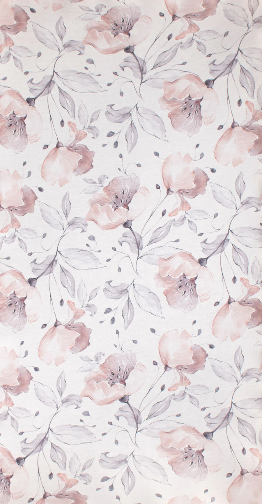 COCOON Fitted Cot Sheet – Floral Art - Image 3