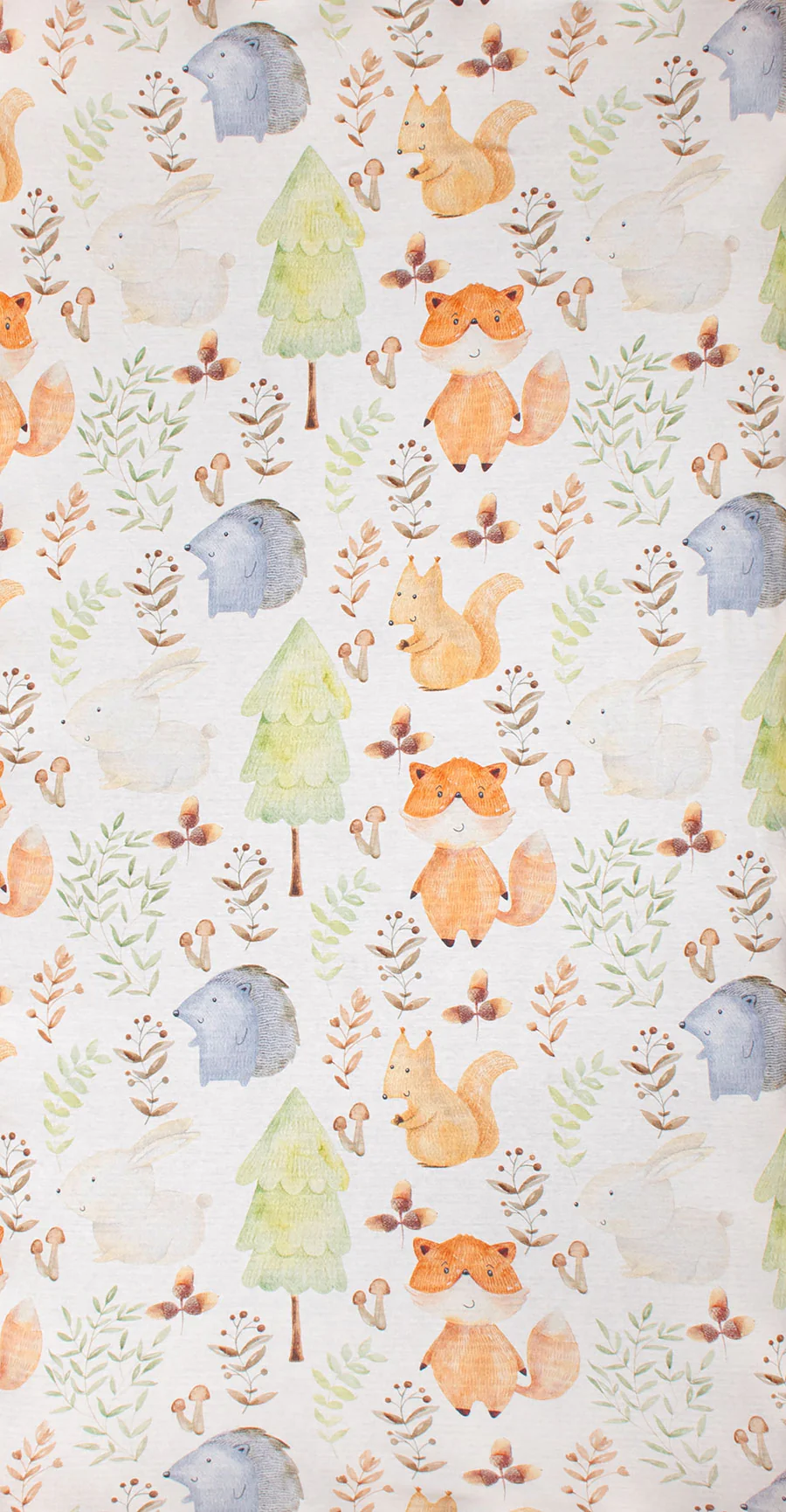 COCOON Fitted Cot Sheet – Forest Friends - Image 3