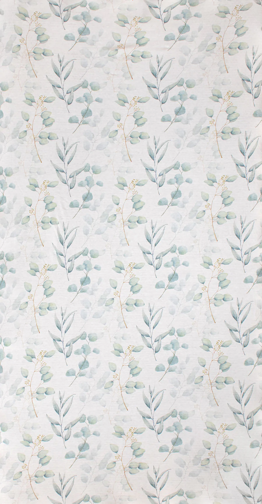 COCOON Fitted Cot Sheet – Green Leaves - Image 3